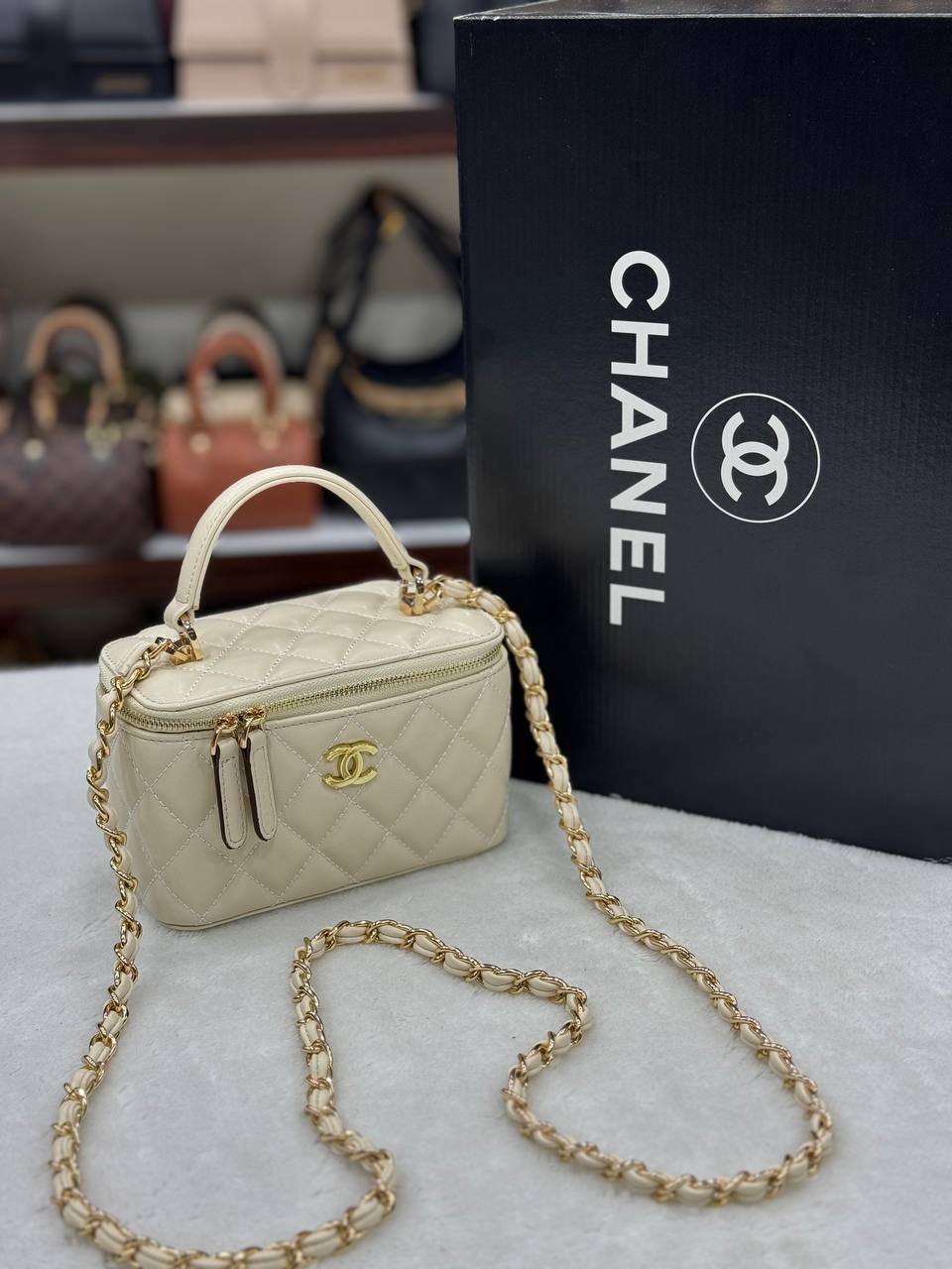 Chanel Small Vanity 💫🩶 17x11 cm