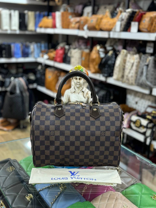 Louis Vuitton speedy dam-brown size 30cm