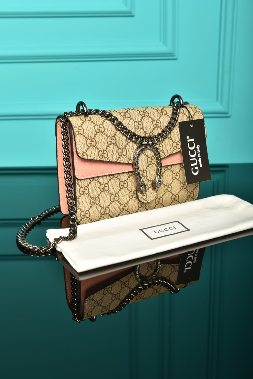 GUCCI - Dionysus Medium Shoulder Bag : 21 × 15 × 7 cm