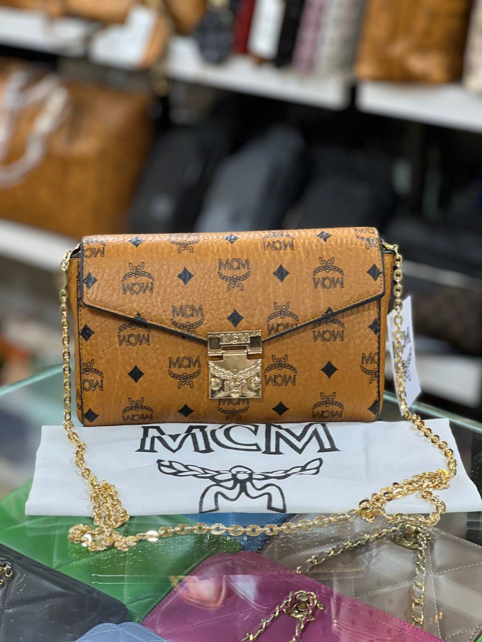 Mcm Millie flap crossbody size 22x12