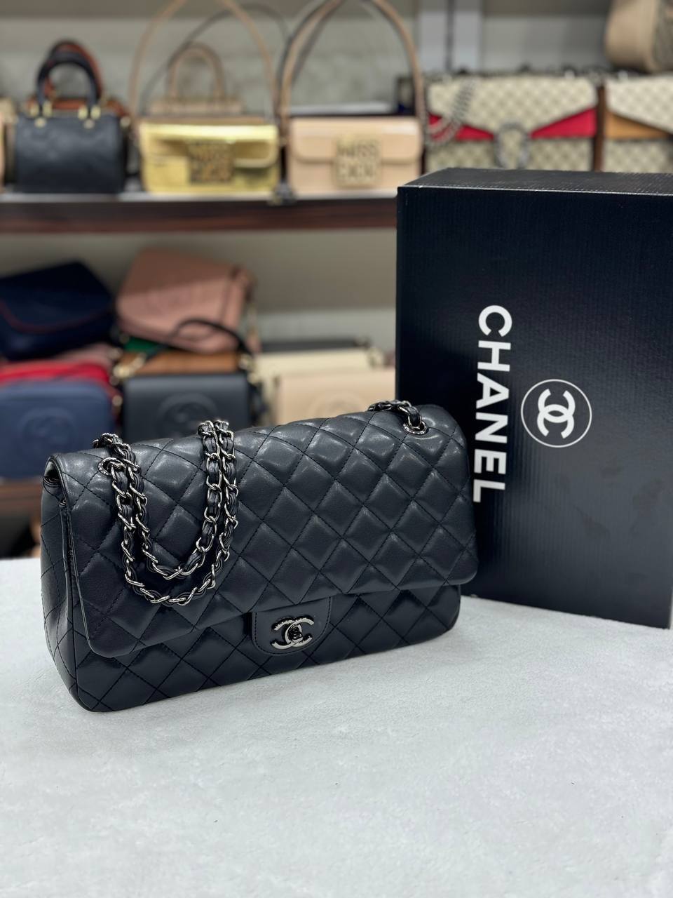 Chanel μαυρη -total black
