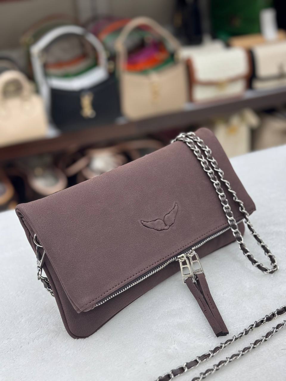 Zadig&Voltaire süet 27x16cm