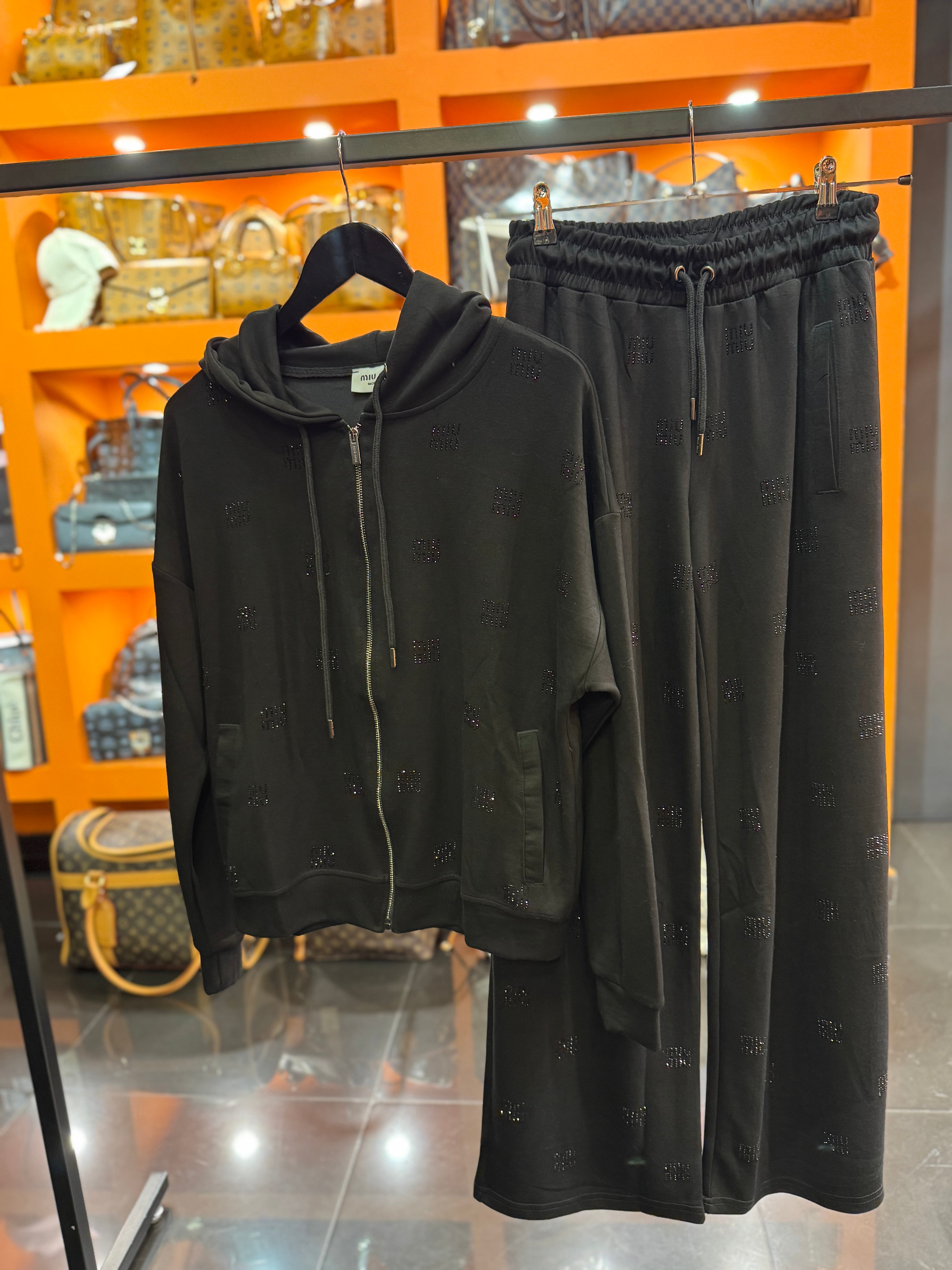 Miu Miu σετ με στρας