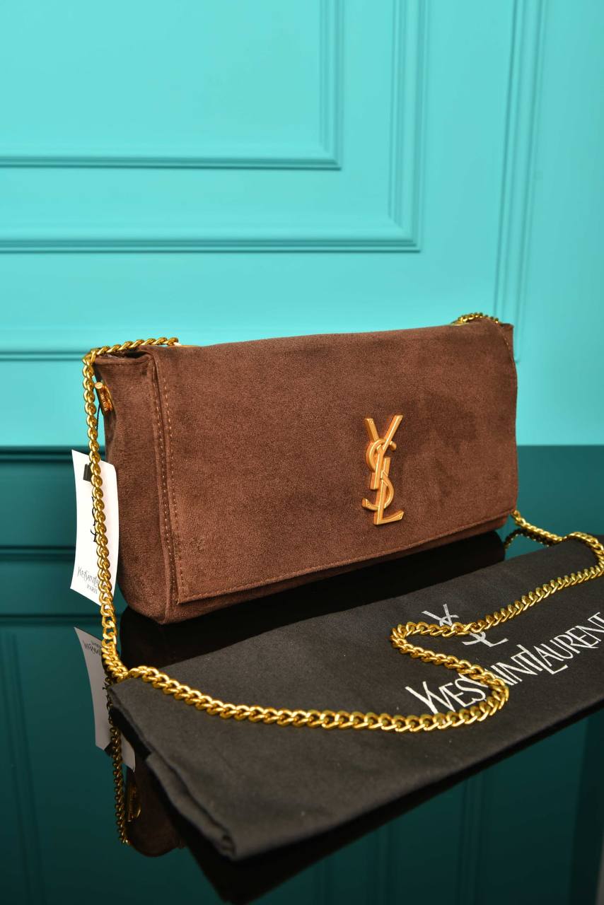 YVES SAINTLAURENT - Medium Reversible Kate Flap Bag 29 × 17 × 6.5 cm διπλής όψεως