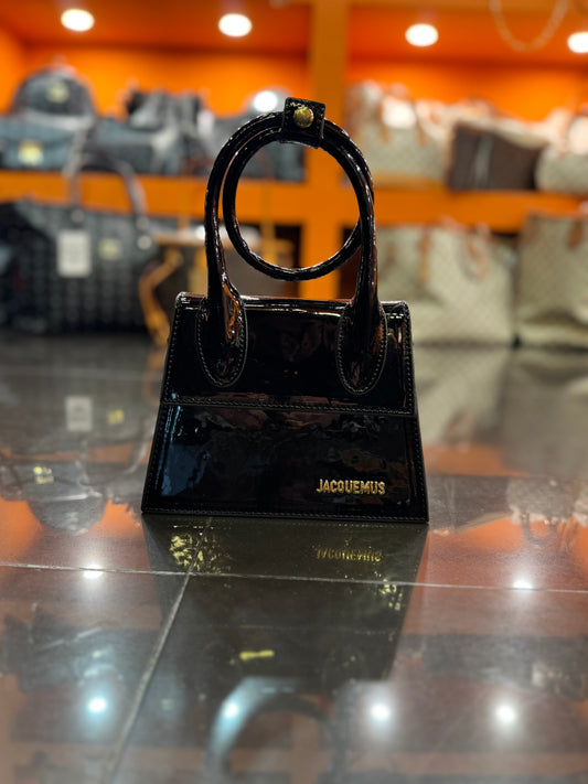 Jacquemus black vinyl size15x19