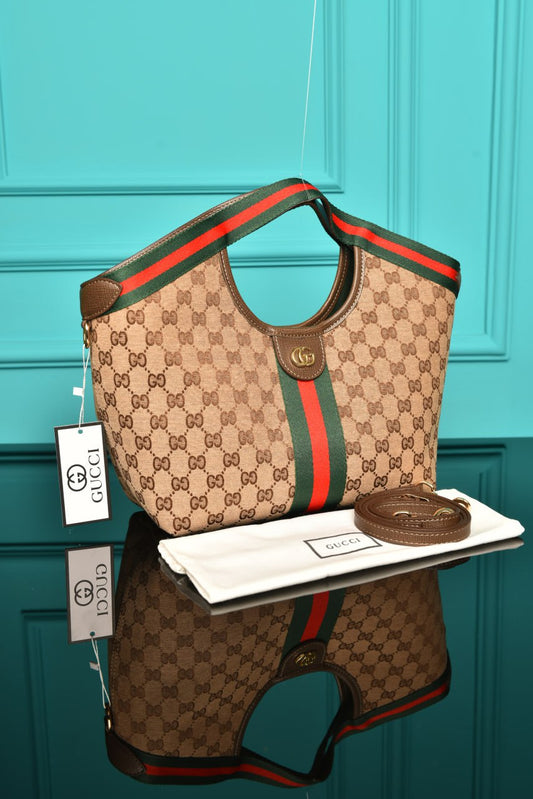 GUCCI- Gucci Giglio Small Tote Bag 25 × 20 × 15 cm