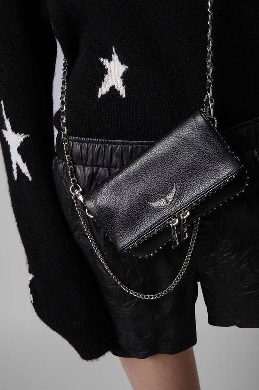 Zadig & voltaire μαύρο mini