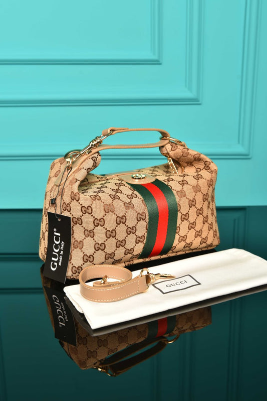 2303 - GUCCI - Vanity Medium Top-Handle Bag 27.5 × 14.5 × 13 cm
