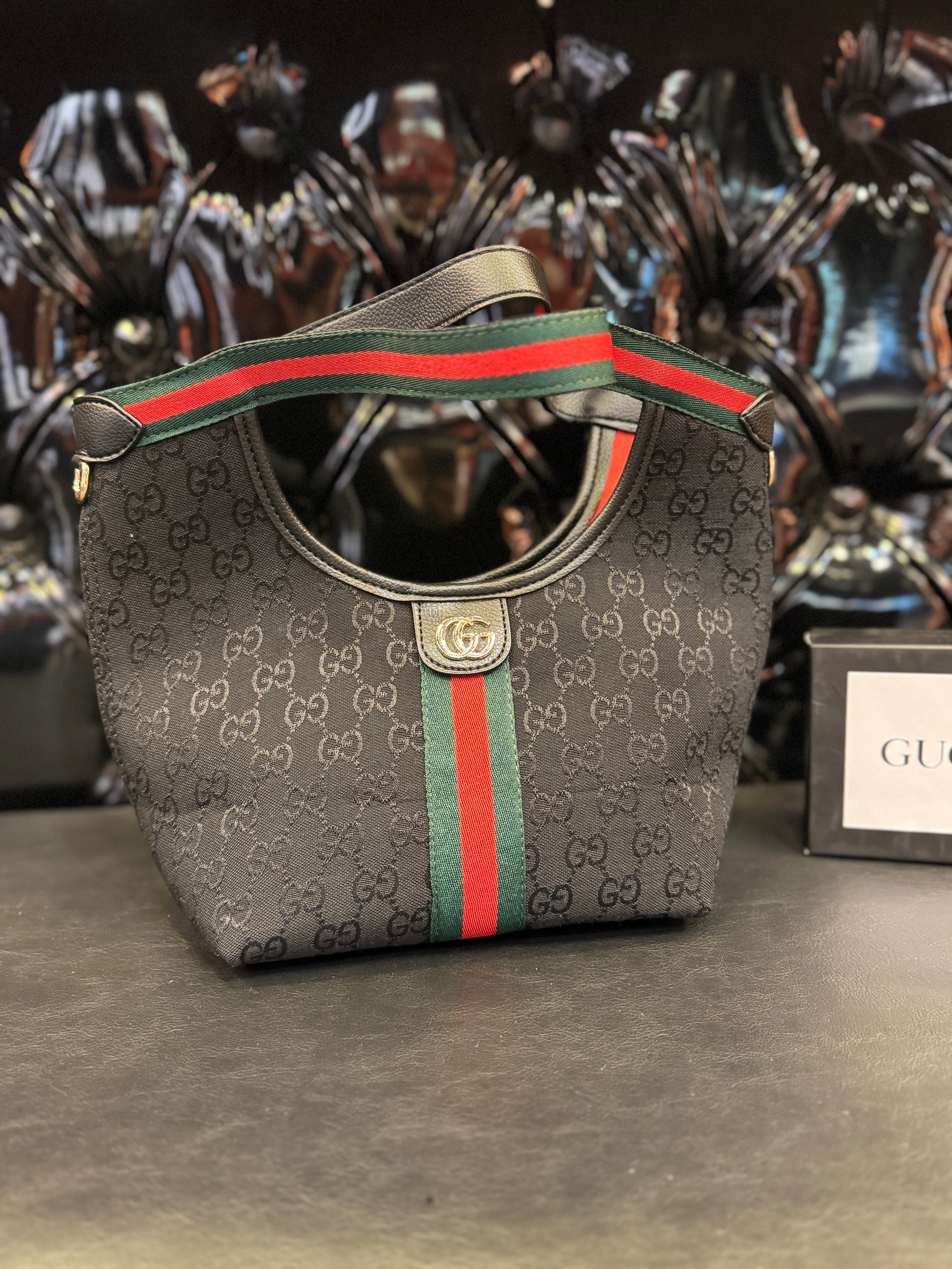 Gucci giglio small μαύρο