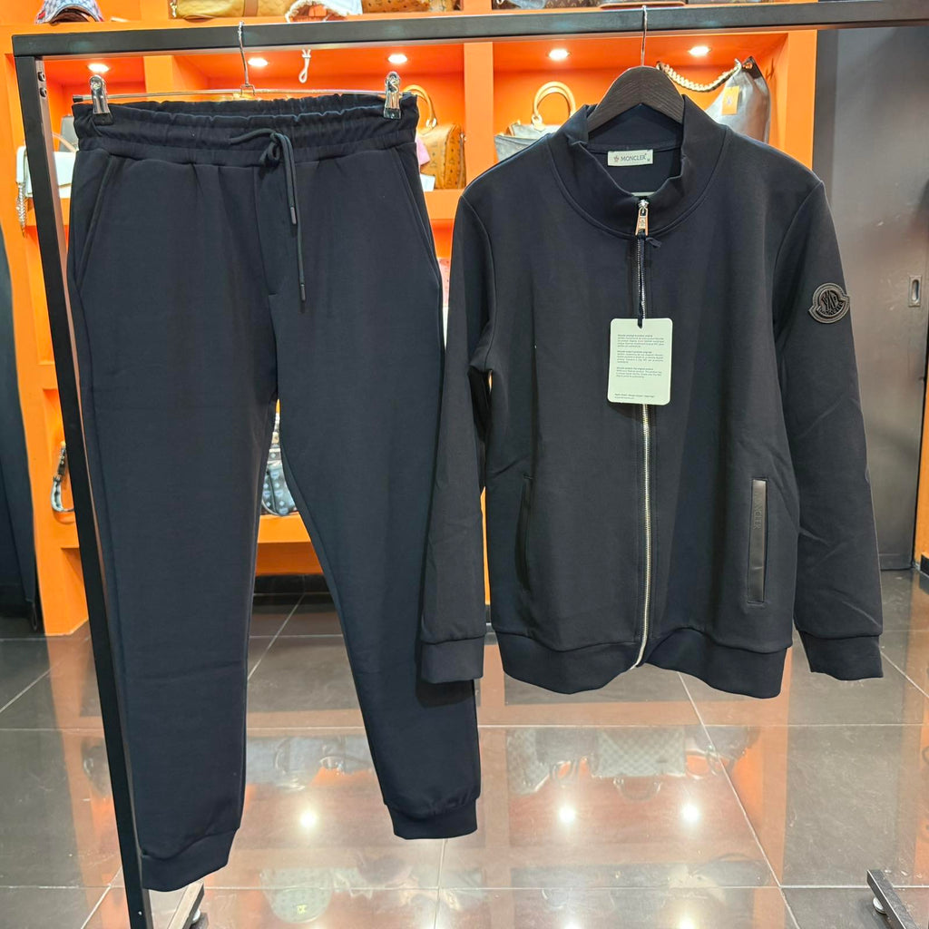 Moncler set blue black